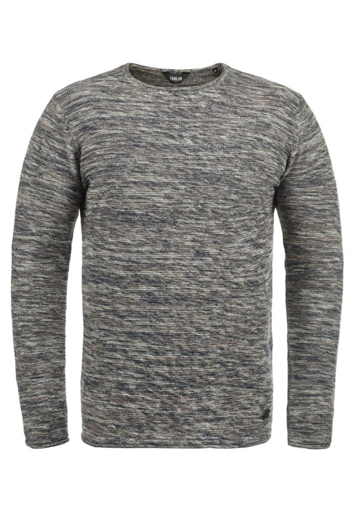 Vente flash ✔️ Solid SDFOURY - Pullover - Grey ⭐ 3 Vente flash ✔️ Solid SDFOURY - Pullover - Grey ⭐ – Image 3