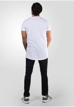 Acheter 🛒 Solid SDLONGO - T-shirt Basique - White 🎁 -Solid Soldes 5f5450c64a35444ead32261164ade9bf
