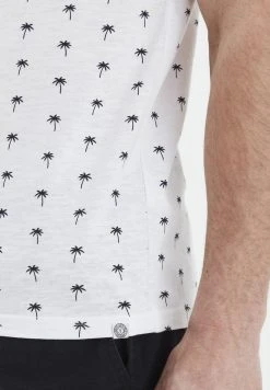 Coupon ⭐ Solid SDJARVIS - T-shirt Imprimé - White ✨ -Solid Soldes 610e3418fc364030ada7fc129e07407a