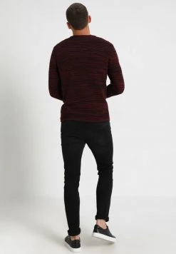 Sortie 👏 Solid SDSTRUAN - Pullover - Wine 🔔 -Solid Soldes 63ae370bbbf04468bfc2eddcecc44920