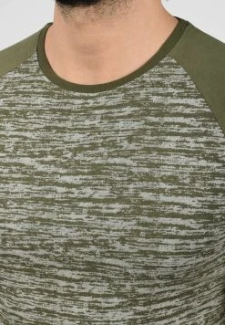 De gros 🥰 Solid SDMEVIO - T-shirt Imprimé - Ivy Green 🎉 -Solid Soldes 64897b0e8cfc4ac79501808f8b662a7b