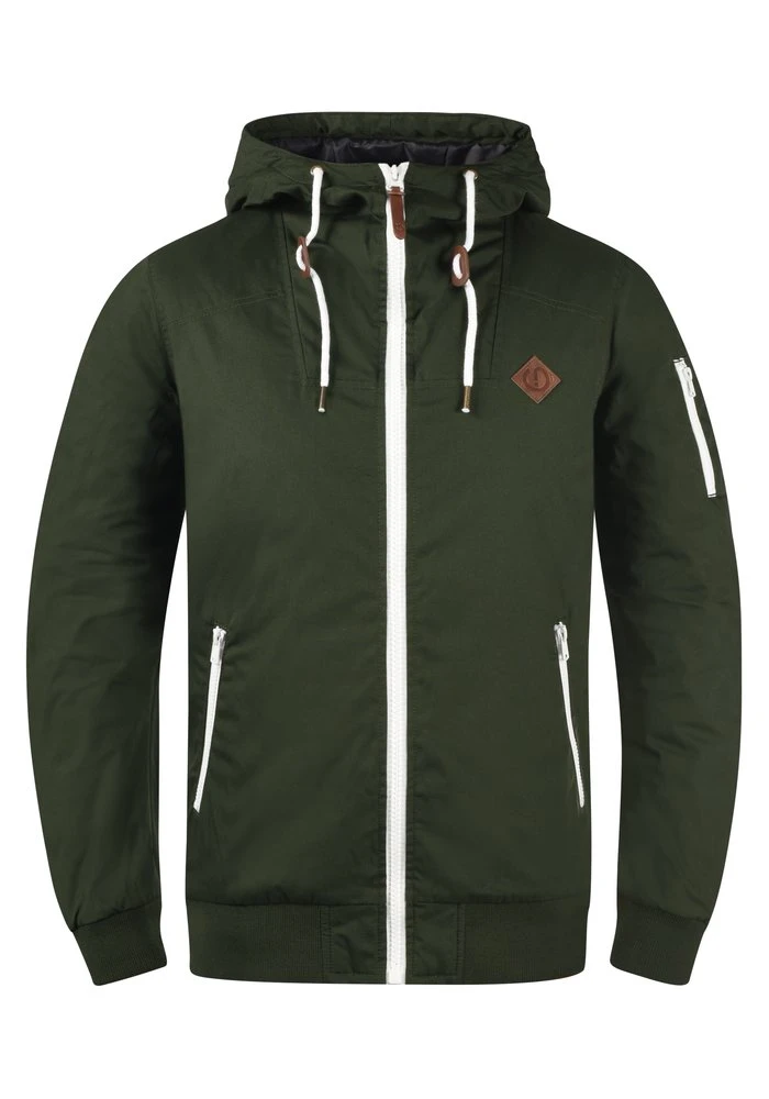 Acheter ⌛ Solid SDTILLY - Veste Mi-saison - Olive 🛒 5 Acheter ⌛ Solid SDTILLY - Veste Mi-saison - Olive 🛒 – Image 5