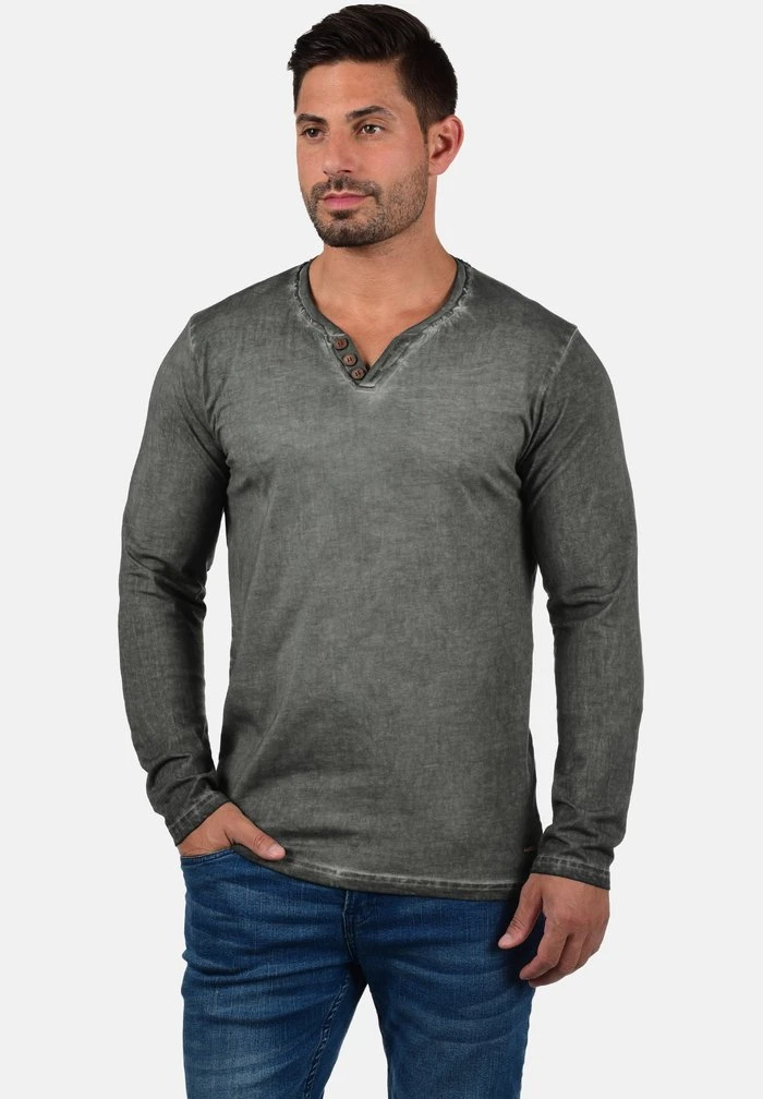 Le moins cher 👏 Solid SDTINOX - T-shirt à Manches Longues - Dark Grey 🌟 1 Le moins cher 👏 Solid SDTINOX - T-shirt à Manches Longues - Dark Grey 🌟