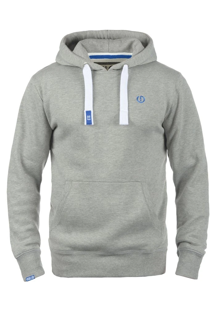 De gros 😍 Solid SDBENNHOOD - Sweat à Capuche - Light Grey Melange ⌛ 3 De gros 😍 Solid SDBENNHOOD - Sweat à Capuche - Light Grey Melange ⌛ – Image 3