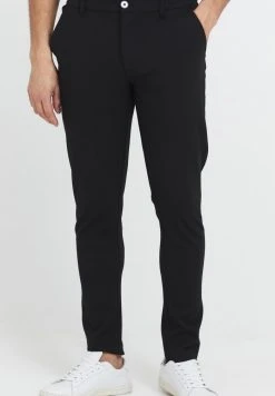 Bon marché ⌛ Solid SDOLIVERO - Pantalon Classique - Black 🛒