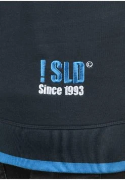 Meilleur prix ✔️ Solid SDBENJAMINZIP - Sweat à Capuche Zippé - Blue 🛒 -Solid Soldes 6767b4204f7e44c292f2c483b9c3e797