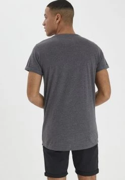 Meilleur prix 🧨 Solid SDLONGO - T-shirt Basique - Grey Melange ❤️ -Solid Soldes 68210cd7b50d4592b76f3db603415fce
