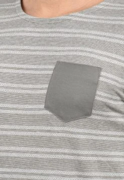 Vente flash 😍 Solid SDFIDEL - T-shirt Imprimé - Grey ❤️ -Solid Soldes 68fedbe5721244c39844421e37d16bcb