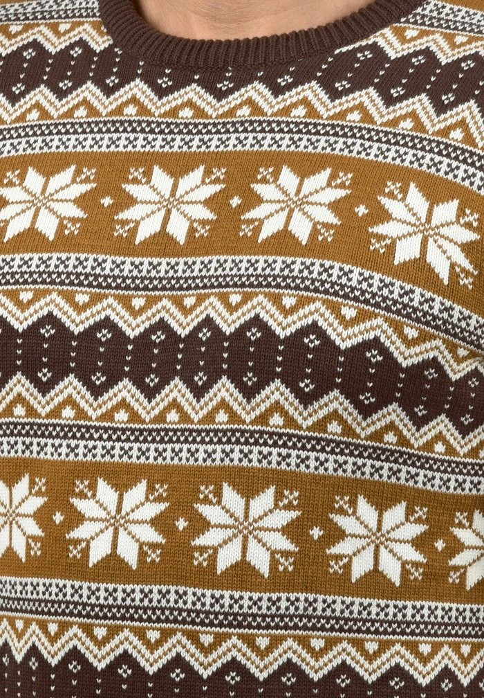 Vente flash ❤️ Solid SDWINNO - Pullover - Coffee Bea 💯 3 Vente flash ❤️ Solid SDWINNO - Pullover - Coffee Bea 💯 – Image 3