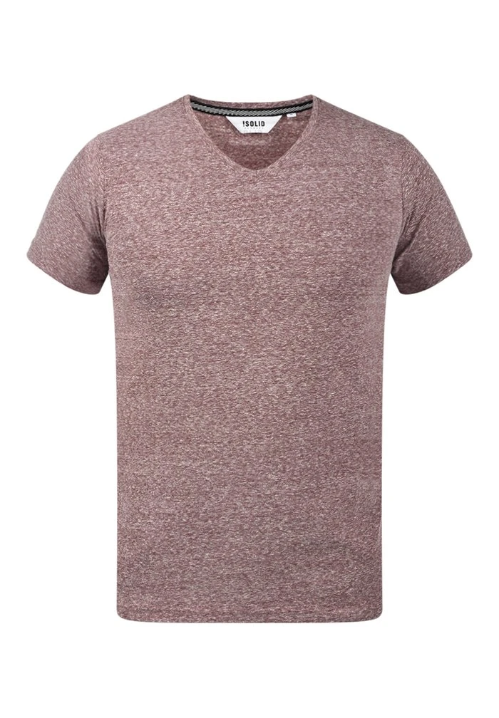 Acheter 🔥 Solid SDALARUS - T-shirt Imprimé - Wine Red Melange 🎉 5 Acheter 🔥 Solid SDALARUS - T-shirt Imprimé - Wine Red Melange 🎉 – Image 5