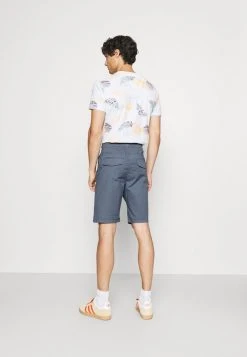 Tout neuf 💯 Solid POVL ELASTICATED - Short - China Blue ⌛ -Solid Soldes 6c2e23328a494ab9b07fb10769c6c323