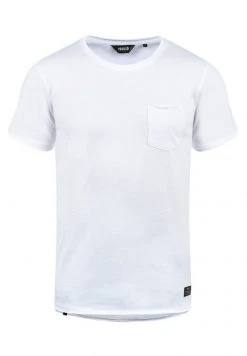 Acheter ✨ Solid SDANDREJ - T-shirt Basique - White ✔️ -Solid Soldes 6cf1015ef0b64139acf8b4ecf6763fe9