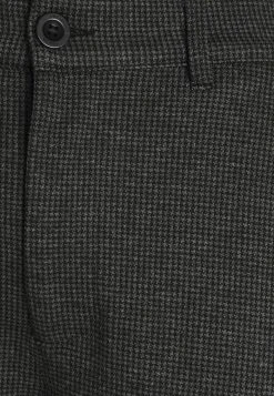 Meilleure vente ⭐ Solid BARRO ZIPPER - Pantalon Classique - Black 😉 -Solid Soldes 6de7dfc92324400684ed3b3c6be5cb9e