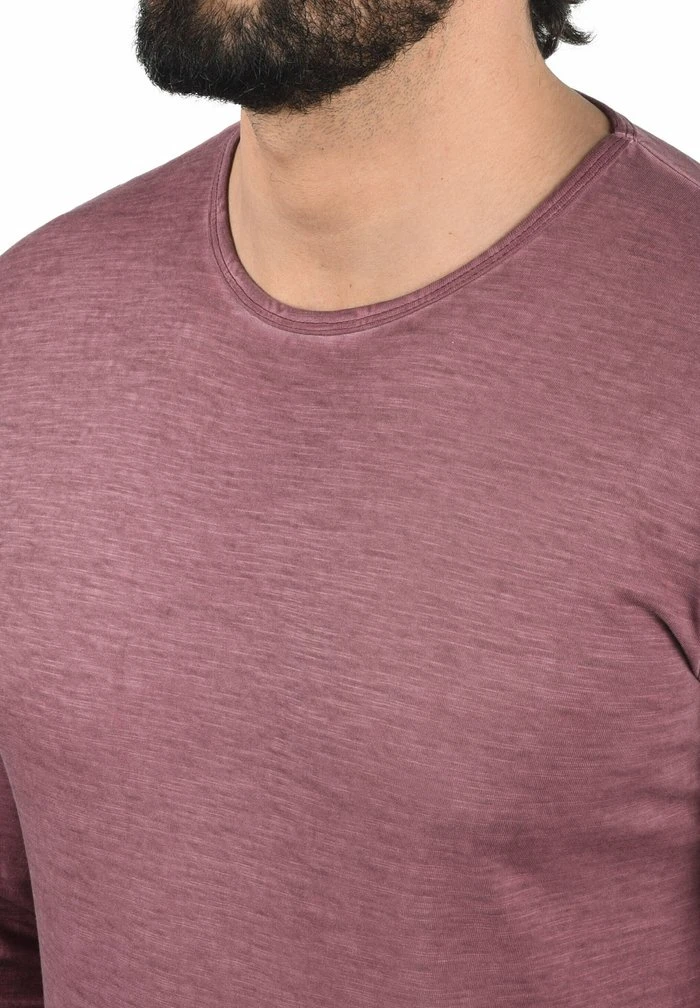Promo đ„ Solid SDCONNER - T-shirt à Manches Longues - Wine Red â 4 Promo đ„ Solid SDCONNER - T-shirt à Manches Longues - Wine Red â â Image 4