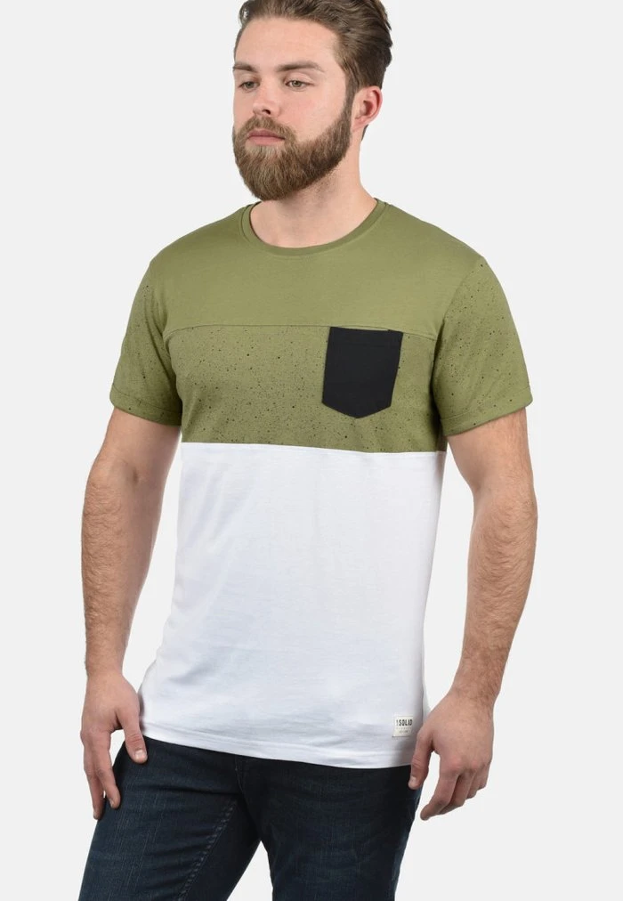 Meilleure affaire ⭐ Solid SDKOLD - T-shirt Imprimé - Aloe 🔥 1 Meilleure affaire ⭐ Solid SDKOLD - T-shirt Imprimé - Aloe 🔥