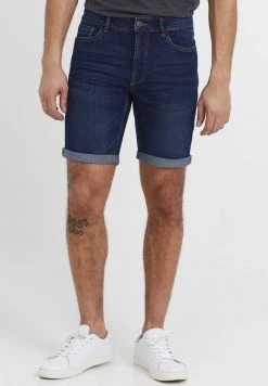 Bon marché 🛒 Solid SDMOYAT - Short En Jean - Dark Blue Denim ✔️