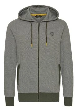 Remise 😍 Solid SDRAFKO - Sweat à Capuche Zippé - Deep Forest Melange ❤️ -Solid Soldes 6f8a852d0af249fe939421be2d0a0386