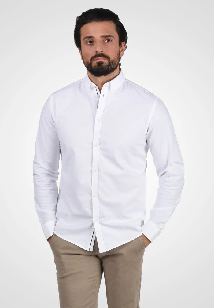 Offres 👏 Solid SDALLI - Chemise - White 🛒 1 Offres 👏 Solid SDALLI - Chemise - White 🛒