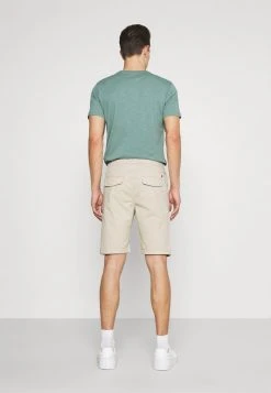 Le moins cher 👏 Solid POVL ELASTICATED - Short - Oatmeal 🎉 -Solid Soldes 70116c519f7e46278463b411dfbc9357