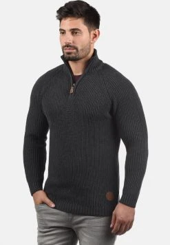 Nouveau ⌛ Solid SDXENOX - Pullover - Dark Grey 🥰