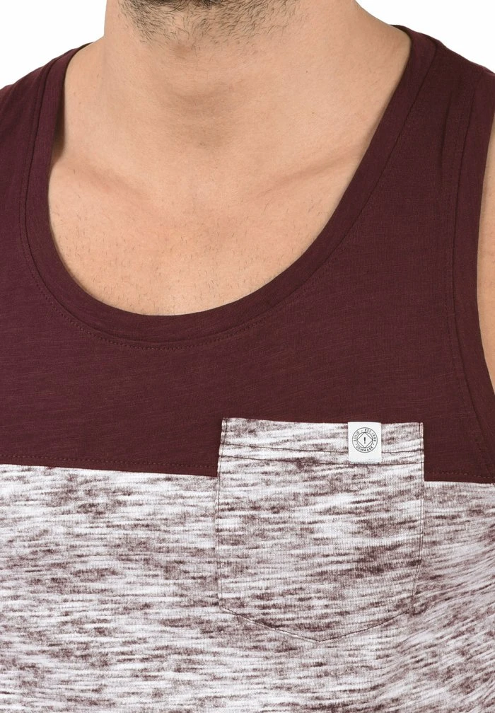 Top 10 ⌛ Solid SION - Débardeur - Wine Red 😍 4 Top 10 ⌛ Solid SION - Débardeur - Wine Red 😍 – Image 4