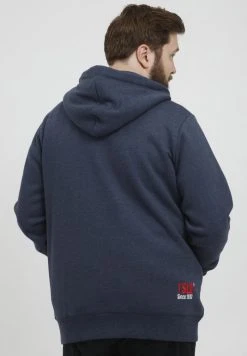 Remise ⭐ Solid SDBENNZIP BT - Sweat à Capuche Zippé - Insignia Blue Melange ✔️ -Solid Soldes 728371ea38bf415ca0957978202c505f