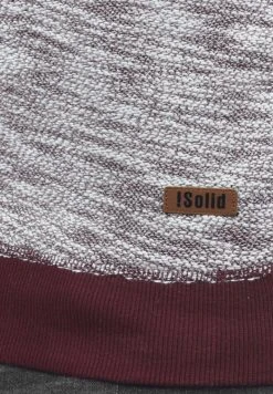 Meilleur prix ❤️ Solid SDFLOCKER - Sweatshirt - Wine Red 🧨 -Solid Soldes 734a2b45c29449a69bd016192377292d