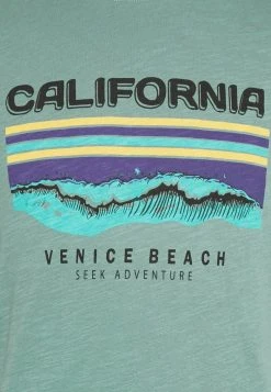 Sortie ⌛ Solid RIDLEY - T-shirt Imprimé - Sagebrush Green ⌛ -Solid Soldes 741a56420cff4883b76d317bdf1a308a