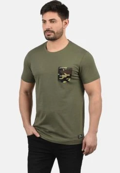 Vente flash ✨ Solid SDCALVIN - T-shirt Imprimé - Dusty Olive 😍