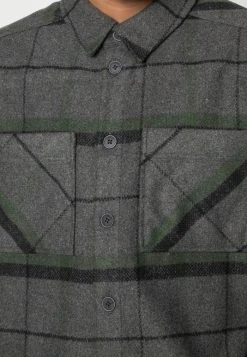 Top 10 🎁 Solid TODD CHECK - Chemise - Black 👏 -Solid Soldes 754bebc4d98b4f84ba30ad71c26c938b