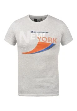 Remise 😉 Solid SDTEE - T-shirt Imprimé - Fog Grey M 🔔 11 Remise 😉 Solid SDTEE - T-shirt Imprimé - Fog Grey M 🔔 -Solid Soldes 759a9f23faed41168bf7c61f261abeb0