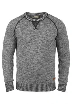 Remise 💯 Solid SDTHIAN - Pullover - Black 🌟 -Solid Soldes 761c1f96081f410383b3c87d1fd95dc3