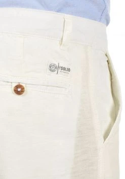 Meilleure vente 😀 Solid LORAN - Pantalon Classique - Off White 🔥 -Solid Soldes 7710ecabfb334a24aae2aa56820f0b58