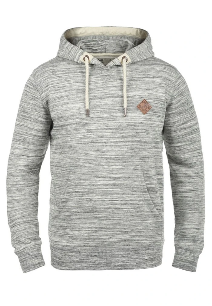 Nouveau 🌟 Solid SDKEVIN - Sweat à Capuche - Light Grey ✔️ 4 Nouveau 🌟 Solid SDKEVIN - Sweat à Capuche - Light Grey ✔️ – Image 4