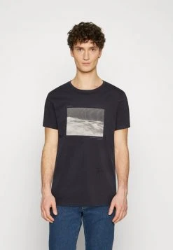 Meilleure affaire ✔️ Solid SDAMADEUS - T-shirt Imprimé - Black 💯