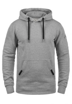 Offres 🤩 Solid SDTRIP - Sweat à Capuche - Grey Melange 😉 -Solid Soldes 79a2815f6a3b472ebb3bd5a13e2d20fd