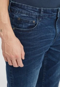 Meilleur prix ✔️ Solid SDFINLAY - Jean Droit - Middle Blue Denim ⌛ -Solid Soldes 79eb6e25e14e42a38404c8a220c0c12a