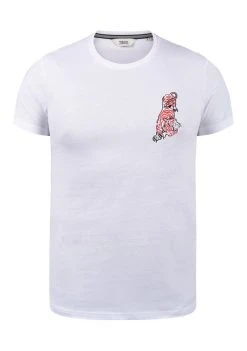De gros ✔️ Solid SDTEE - T-shirt Imprimé - White 🎉 -Solid Soldes 7bc0cbdf165d4ba798cddf33fa6fcaba