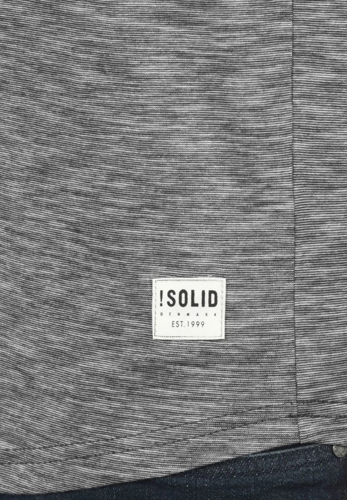 Promo 👏 Solid SDFIGOS - T-shirt Basique - Black ✨ 4 Promo 👏 Solid SDFIGOS - T-shirt Basique - Black ✨ – Image 4