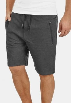 Bon marché ⌛ Solid SDTARAS - Short - Dark Grey Melange 🔔