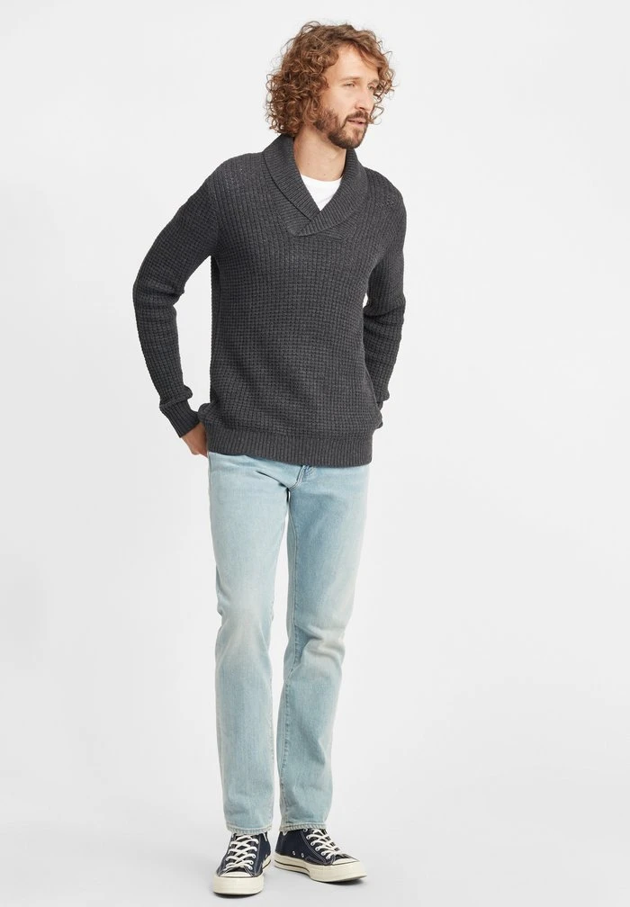 Meilleur prix 😍 Solid SDMAPARI - Pullover - Dark Grey Melange 🎁 2 Meilleur prix 😍 Solid SDMAPARI - Pullover - Dark Grey Melange 🎁 – Image 2