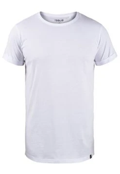 Acheter 🛒 Solid SDLONGO - T-shirt Basique - White 🎁 -Solid Soldes 7d0810a850074131acb5f331af7956f5