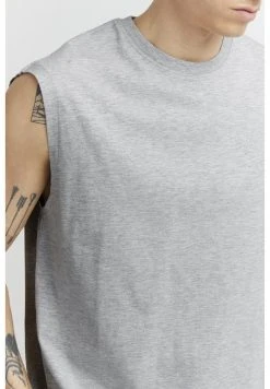 Tout neuf 🤩 Solid Débardeur - Light Grey Melange 😀 -Solid Soldes 7d90d36a526442cdac320a7afd5dc3d3