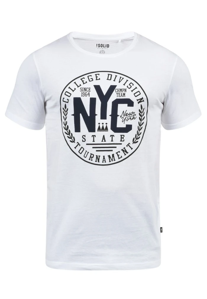 Meilleure affaire 🥰 Solid SDYORK - T-shirt Imprimé - White ✨ 5 Meilleure affaire 🥰 Solid SDYORK - T-shirt Imprimé - White ✨ – Image 5