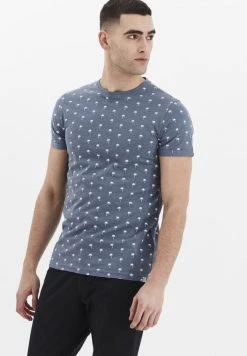 Meilleure affaire 🛒 Solid SDJARVIS - T-shirt Imprimé - Blue 🤩