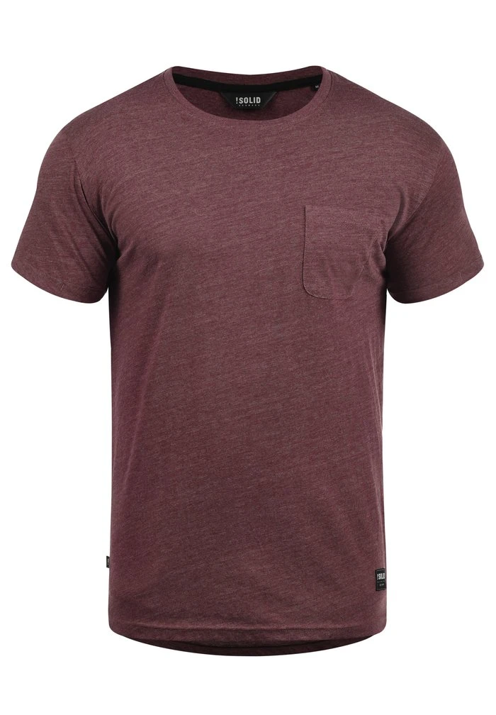 Offres ✨ Solid SDBOB - T-shirt Basique - Wine Red M 🤩 5 Offres ✨ Solid SDBOB - T-shirt Basique - Wine Red M 🤩 – Image 5