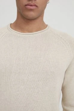 Meilleure vente ⌛ Solid SDSHANE - Pullover - Oatmeal 🔔 -Solid Soldes 7fa35d96e77a4789a39bb7a49eb67dcf