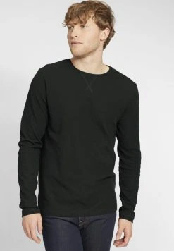 Grosses soldes 🛒 Solid SDUPANO - T-shirt à Manches Longues - Black 😀