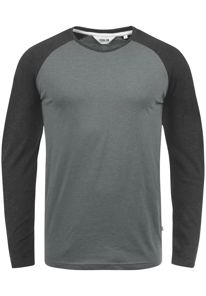 Le moins cher đ Solid SDBASTIEN - T-shirt à Manches Longues - Grey Melange â 3 Le moins cher đ Solid SDBASTIEN - T-shirt à Manches Longues - Grey Melange â â Image 3