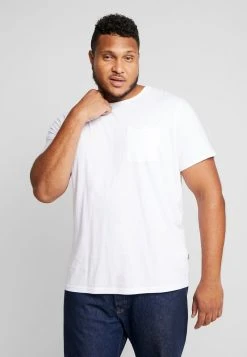 Grosses soldes 😍 Solid GAYLIN - T-shirt Basique - White ❤️